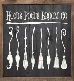 Hocus Pocus Broom Co Black